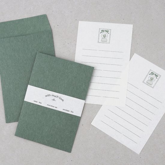 [대시앤도트] 위드 머치 러브 미니 레터 세트