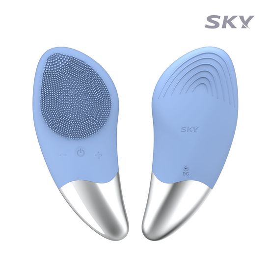 [1+1] 스카이 미엔느 2in1 진동클렌저 피부 마사지기