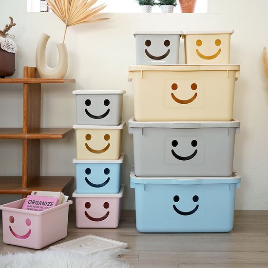 보노하우스 모던 미니 해피박스 4P 수납 정리함