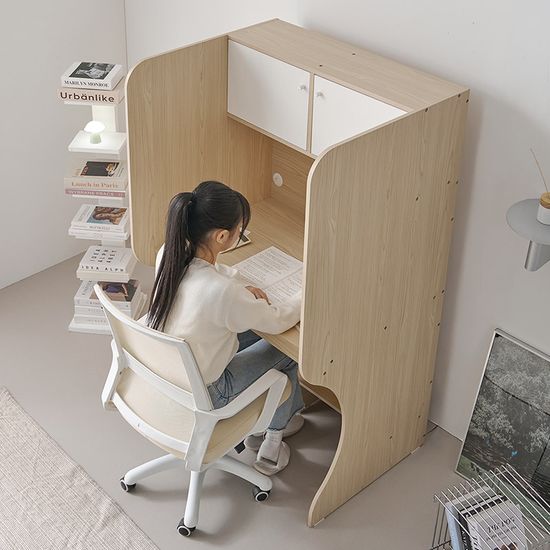 특가 마루 와이드 1인 가정용 독서실책상 H1500