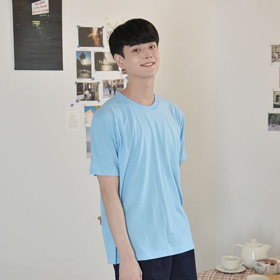  30수 면 라운드넥 반팔 이너(18컬러) 남녀공용