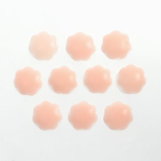 완벽밀착 실리콘 니플패치 5세트 꽃형 여성 유두 밴드