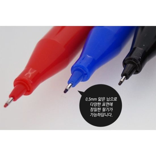 모나미 0.5mm 얇은닙 유성마카-네임펜 XF 103 1다스
