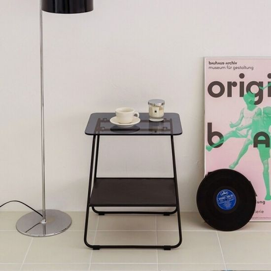 심플 블랙무드 사이드 테이블