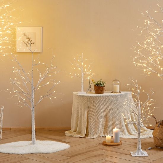 크리스마스트리 자작나무 LED 감성트리 60cm~210cm