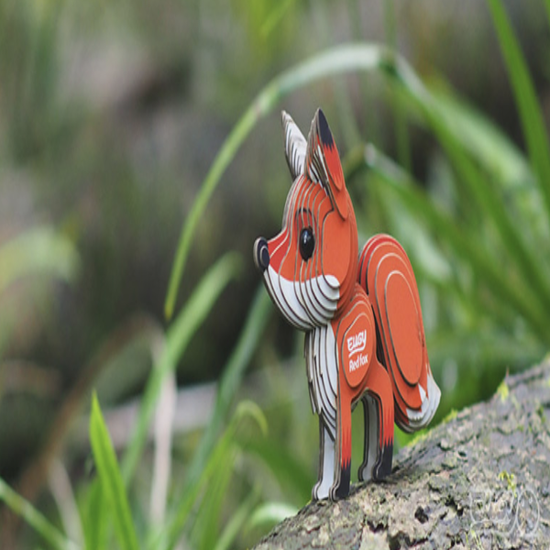 유기(Eugy) 3D퍼즐 Red Fox 붉은여우 072