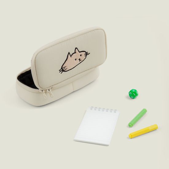 어쩌다 고양이 박스 필통