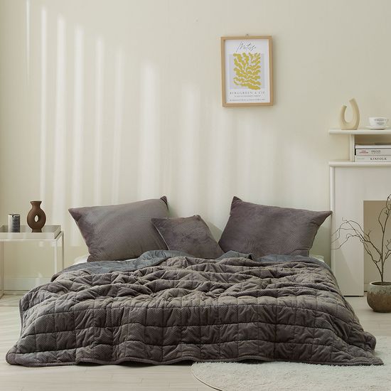 [국내생산]고밀도 극세사 차렵이불 골라담기 4color