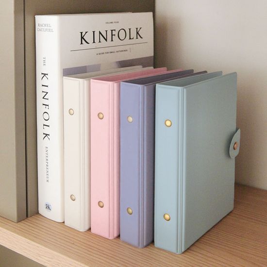 리코즈 A6 6공 아카이브 다이어리 바인더 커버