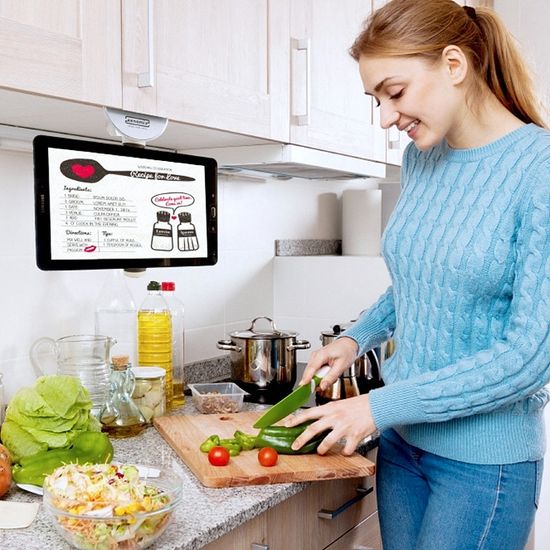 제노믹스 스마트폰 태블릿 싱크대 거치대 SHG-WFS700