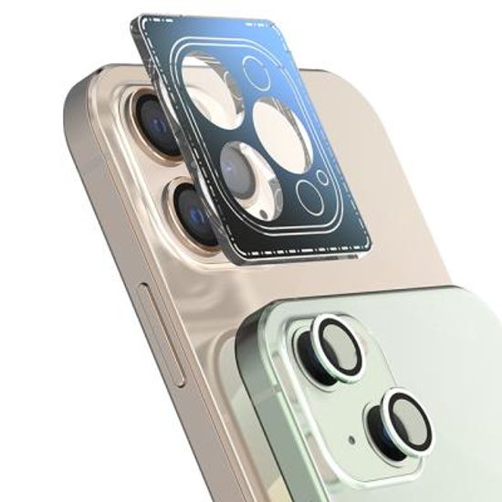 고부기 아이폰13미니/아이폰13 메탈핏 렌즈 강화유리