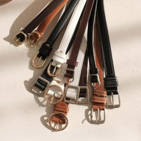 [1+1]7종 벨트 라운드 사각 가죽벨트 모음