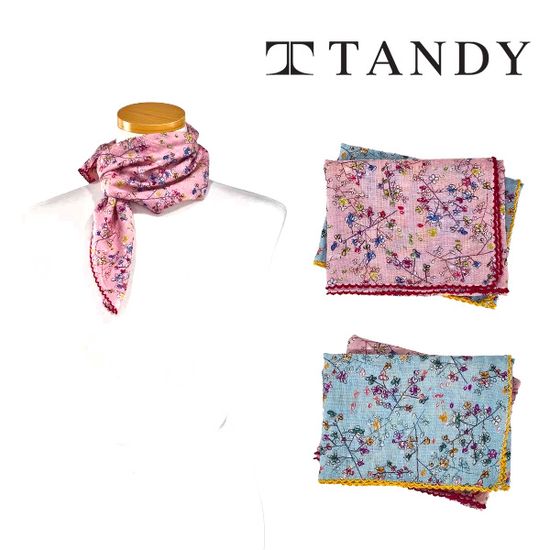 [탠디] TANDY 팝콘 쁘띠 손수건 스카프