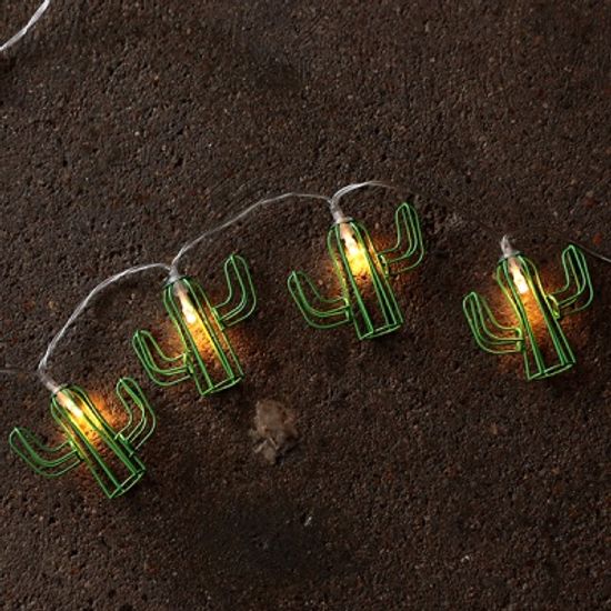 스트링라이트 선인장 조명(AA10구AA20구USB20구)