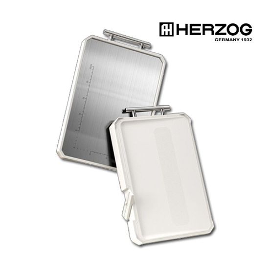 헤르조그 프리미엄 스텐 핸들 양면 도마 CP-036