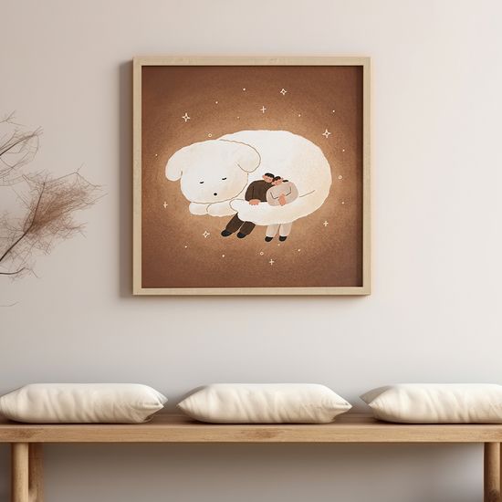 Big love, aassam(아쌈) 작가 인테리어 그림 액자