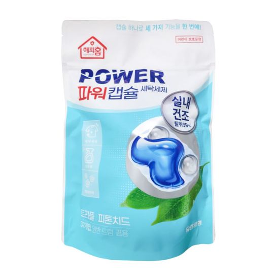 해피홈 파워캡슐 세제 트리플 WDDD2D4