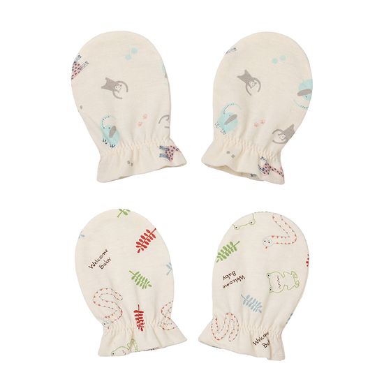 오가닉 신생아 손싸개 2종 네버랜드+웰컴베이비