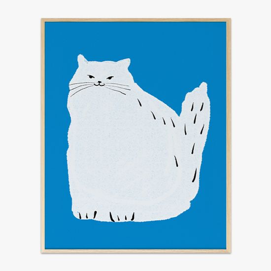 빅 캣-블루, 찹스타 작가 그림