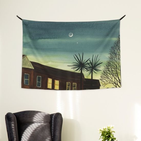 패브릭 포스터 / 손톱달