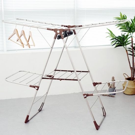 마르고 높이조절형 세탁 건조대 (2단/3단)