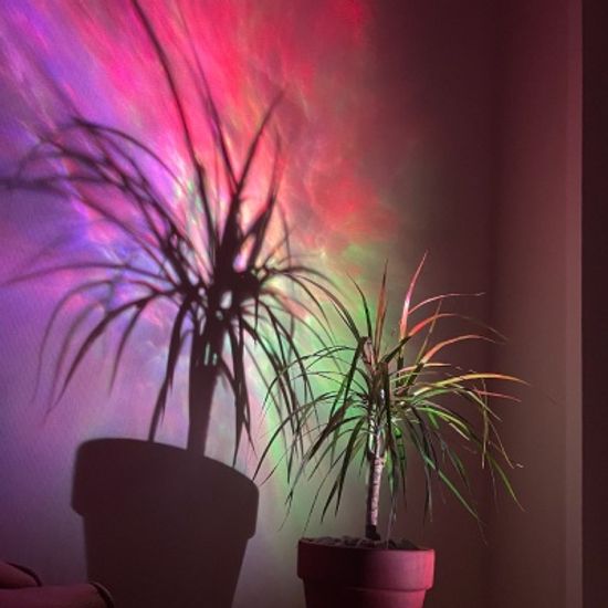 방구석맞춤 우주여행 오로라 무드등  LED