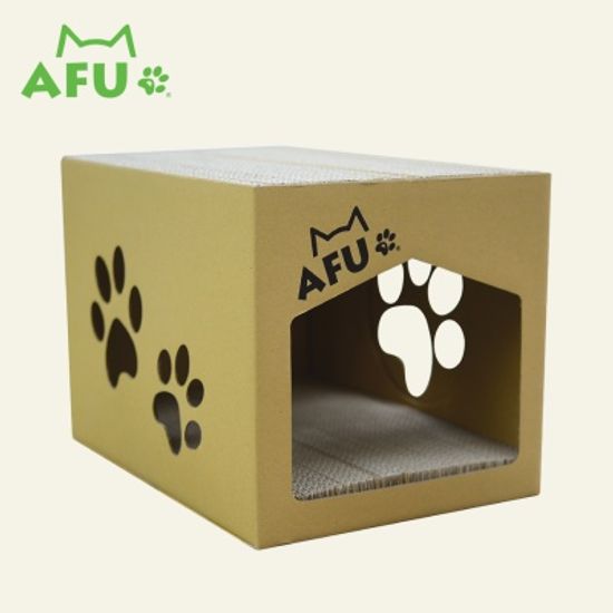 AFU 스크래쳐 고양이 숨숨집 스크래처 