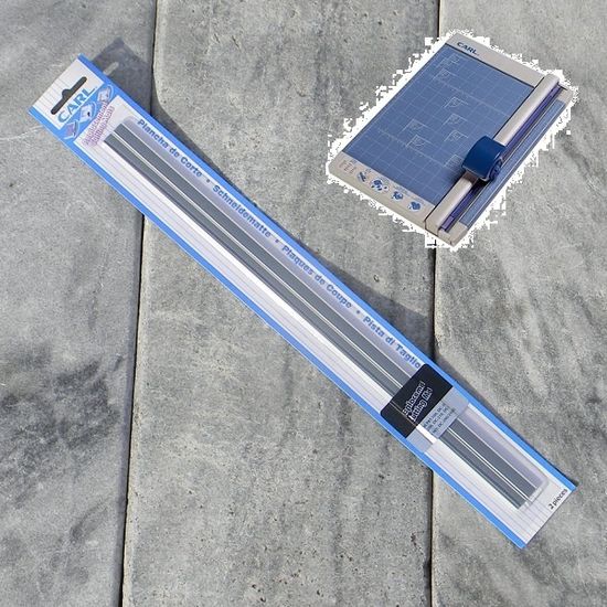 CARL A4 문서재단기 RT-200용 매트/쫄대 210M-2개입