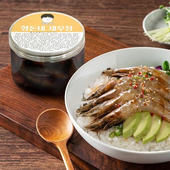 신안 새우로 만든 달콤한 간장새우장 500g