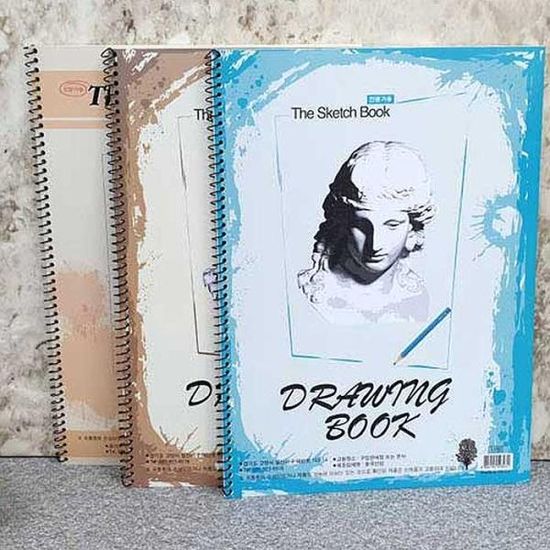 DRAWING BOOK 8절 드로잉북 5권 색상랜덤 - 핫트랙스