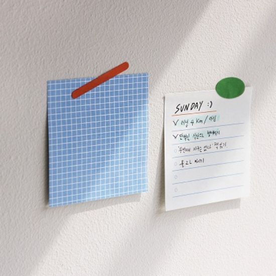 Square sticky pad _lake (점착식 메모지)