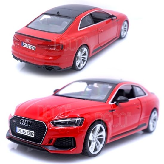 1:24 아우디 RS5 쿠페 레드 미니카 다이캐스트
