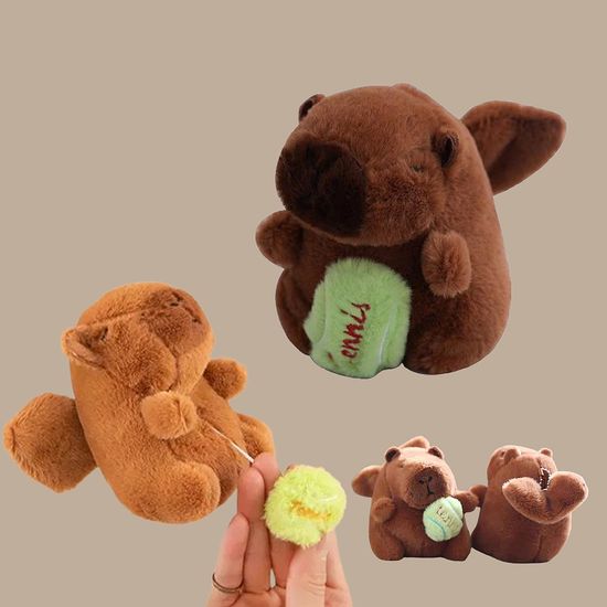 움직이는 날개 카피바라 인형 키링 가방 장식 인싸템