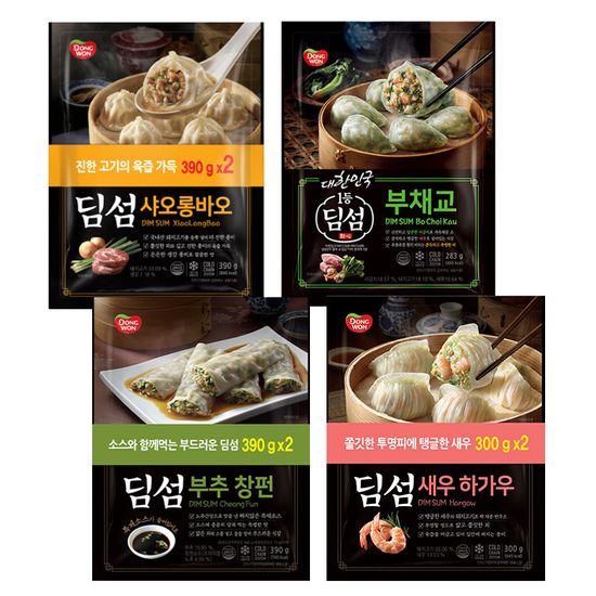 [동원] 딤섬 300g x 6봉(4종 택1)
