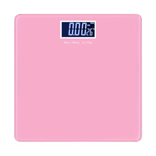 노바리빙 컬러 백라이트 사각 체중계 LCD