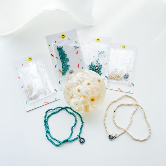 송석 원석 비즈 DIY 팔찌 만들기 키트 세트 공예 재료