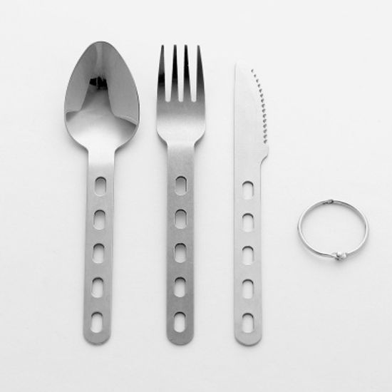 프렌들리 캠핑 스푼 포크 3종세트  / 캠핑 커트러리