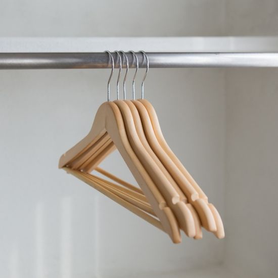 올모 튼튼한 나무옷걸이/원목 우드 옷걸이 30p