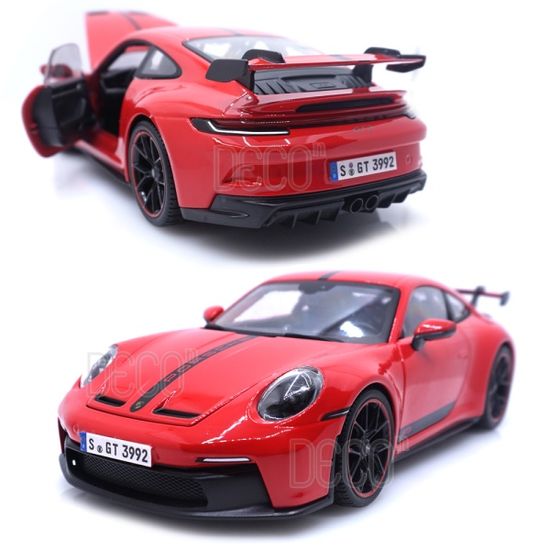 1:18 마이스토 포르쉐 911 GT3 스트라이프 레드 