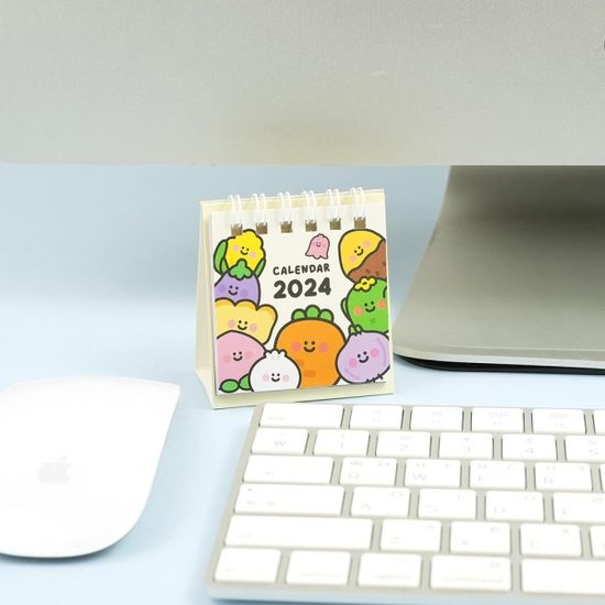 핑크풋 2024당근친구들쪼꼬미달력