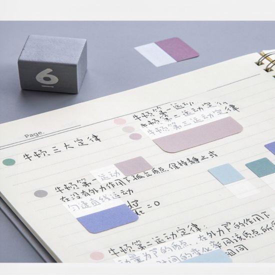 다이어리 꾸미기 인덱스 스티커 파스텔 이름표