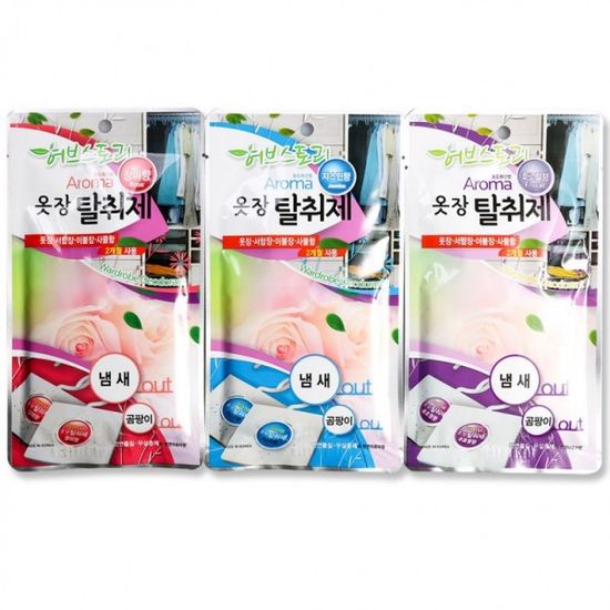 국산 옷장탈취제 냄새제거 서랍장 천연탈취제
