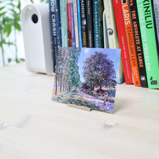 북키스 명화카드 알프레드 시슬레 그림 감성 엽서