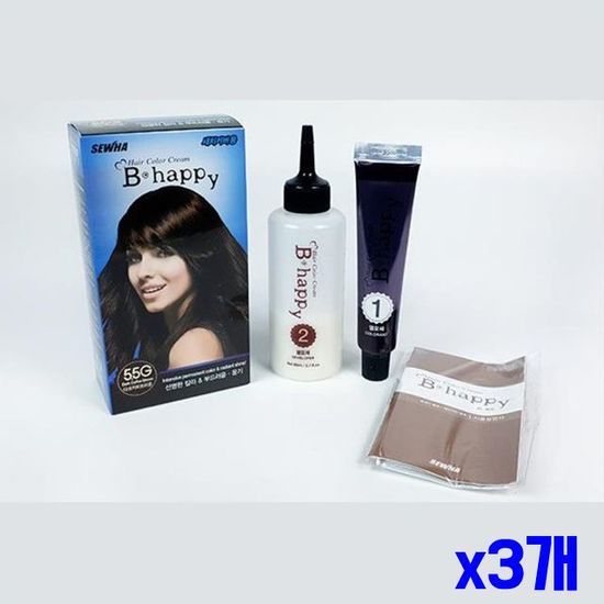 염색약 5.5G 비해피 크림 x3개 염색제(WFGTMB7)