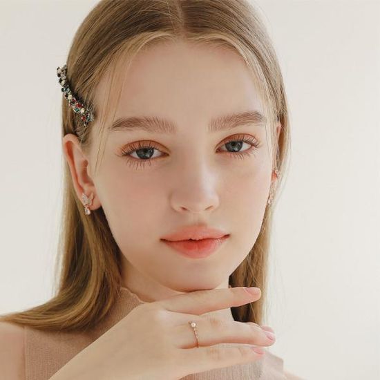 제이로렌 멀티 컬러 자동헤어핀 H0950