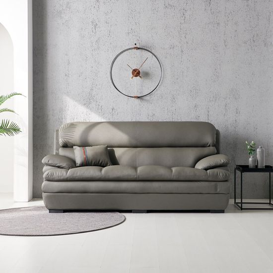 PU가죽 3인용 쇼파 198cm P0000HUC