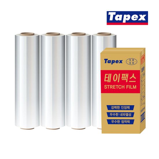 [테이팩스]포장랩 20mic 350M 4입 1BOX