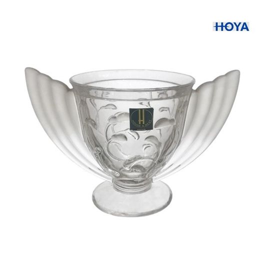 빈티지 일본HOYA CRYSTAL TWO WING SUGAR BOWL(1개)