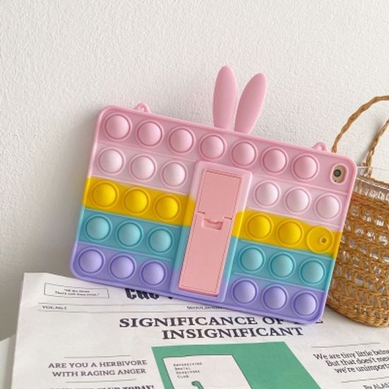 아이패드 프로 미니 에어 토끼귀 푸쉬팝 팝잇 케이스