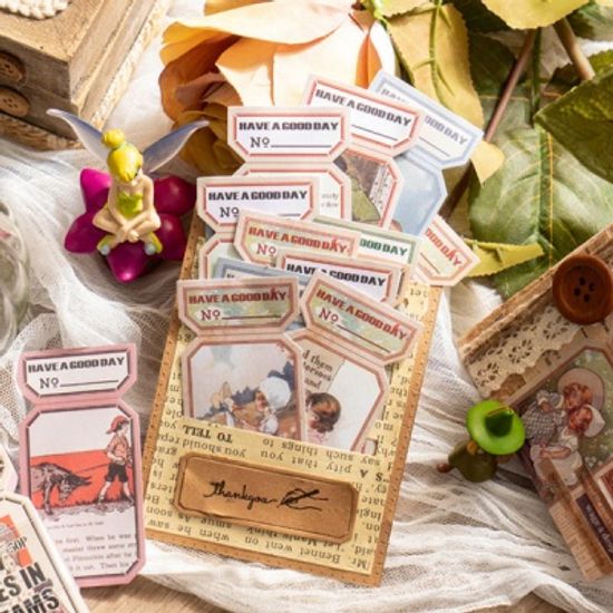 동화시리즈 스티커 패키지 장식 스티커 50매